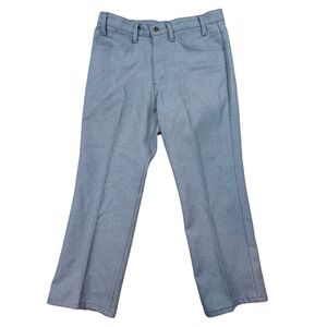 Vintage Levis 517 Sta-Prest Pants Blue Made in USA 1991 W32 L30 Trousers